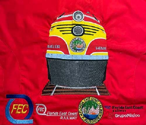 Embroidered Railroad Garments