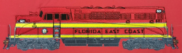 Embroidered Railroad Garments