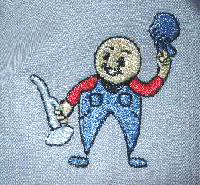 Embroidered Railroad Garments